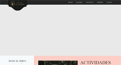 Desktop Screenshot of hotelelciervo.net