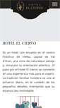 Mobile Screenshot of hotelelciervo.net