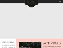 Tablet Screenshot of hotelelciervo.net